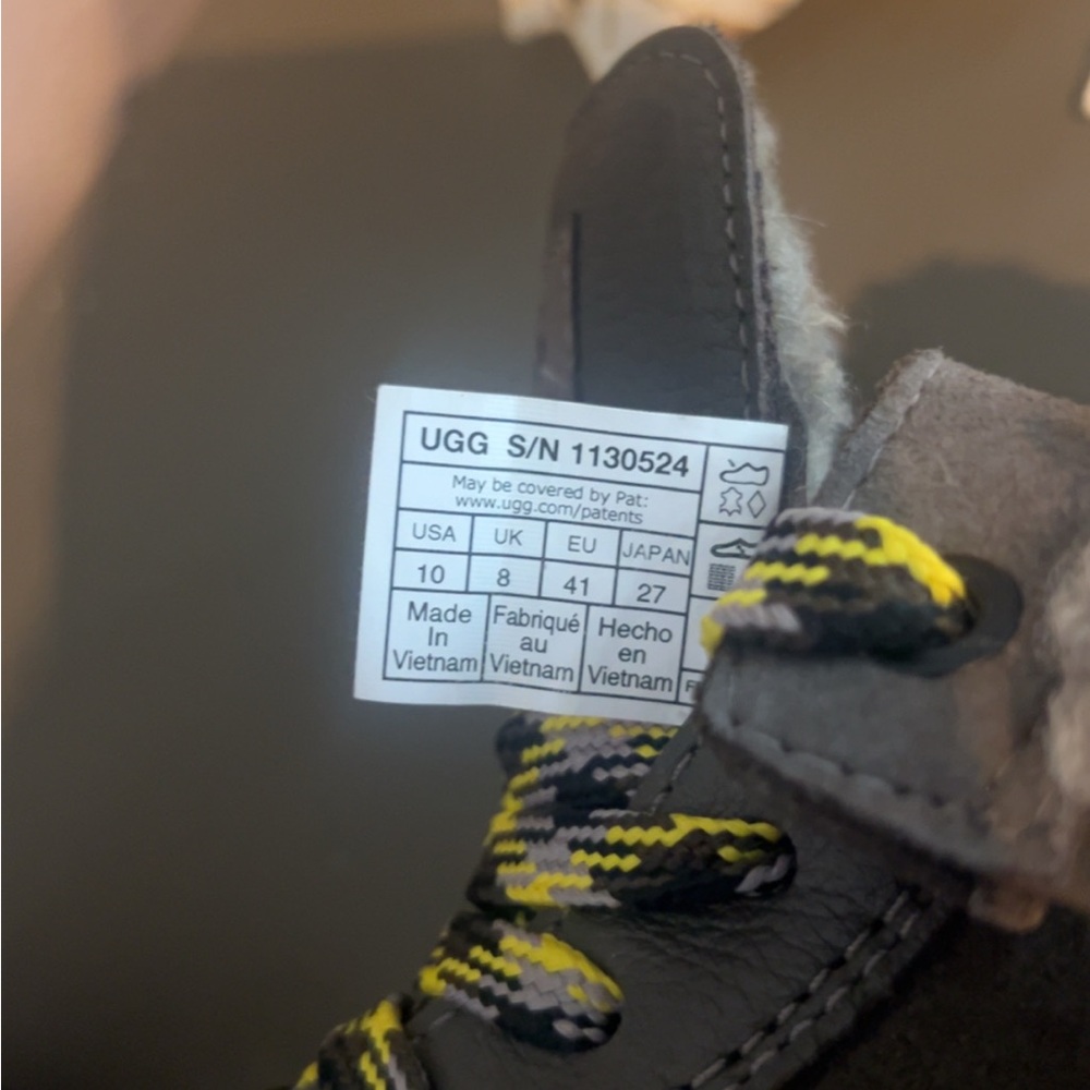 UGG Winter Boots in Olive and Black - Picture 5 of 7